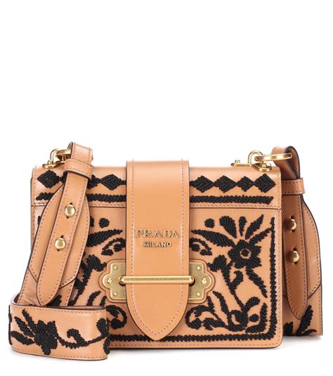 leather prada cahier shoulder bag|Prada outlet shoulder.